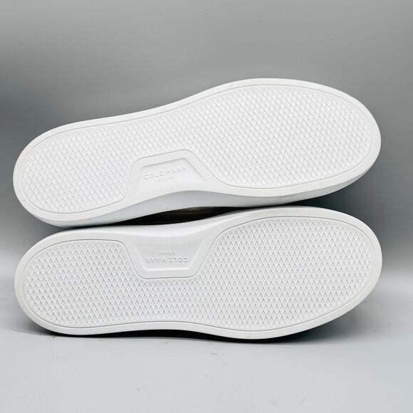 Cole Haan Shoes Womens 9 White Canvas Penny Loafers Grand 360 Slip On NEW - Picture 8 of 10